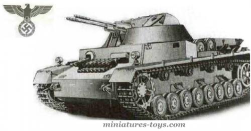 HACHETTE SOLIDO PANZER Pz Iv Kugelblitz Au 1/50 EUR 49,00 - FR