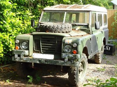 Miniature Norev 1/43 Land Rover Militaire 1967, Vert Armée, Série 121, Boîte D'origine
