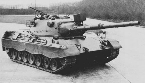 MSV : Le char Leopard allemand par Solido