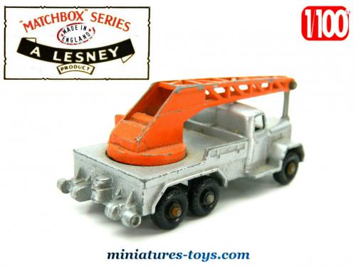 Le camion grue Magirus Deutz en miniature de Lesney Matchbox au 1 100e miniatures toys