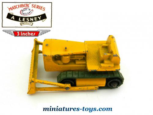 Miniature Lesney Matchbox Bulldozer N°18 (73245) - Occasion