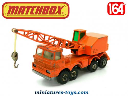 Le camion grue Scammell Mobile Crane miniature de Lesney Matchbox au 1 60e miniatures toys