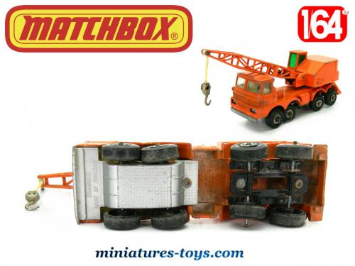 Le camion grue Scammell Mobile Crane miniature de Lesney Matchbox au 1 60e miniatures toys