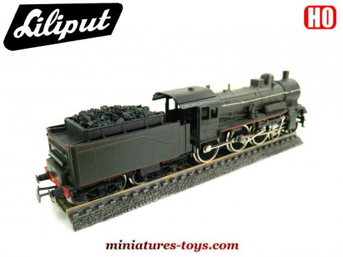 Locomotive Vapeur Fleischmann Piccolo N 7161 - 230 SNCF éclairage Avant, époque 3, Analogique