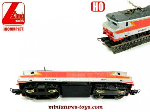 Lima Italie – Caisse De Locomotive électrique BB 9408 SNCF – Échelle HO (1/87) – Occasion