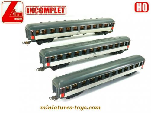 Lima N Voiture Train Voyageurs 1ere Classe Corail Vintage