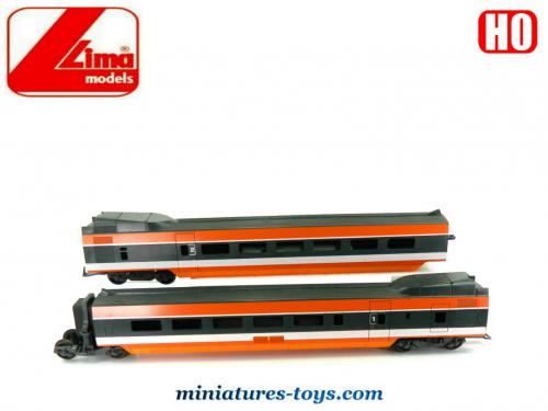 COFFRET LIMA TOYS HO TGV SUD EST COMPLET EN BOITE FONCTIONNE A PILE