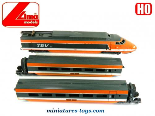 RAME 3 ELEMENTS BUDD SNCF JOUEF HO
