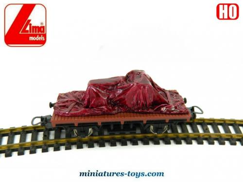 FRANCE TRAINS HO Wagon Tombereau A Caisse Mob. Stemi Monte En Bo EUR