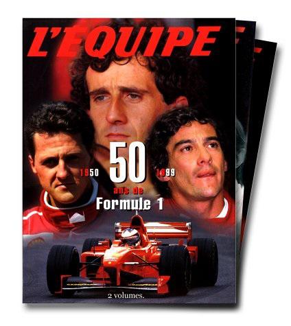 Coffret L'Équipe : 50 Ans De Formule 1 (1950-1999) – Édition Originale Reliée