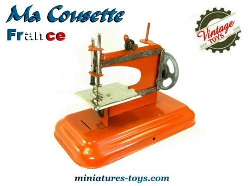Ancienne Machine à Coudre Jouet Enfant - MG France - Années 1950/60 - Tôle Et Plastique