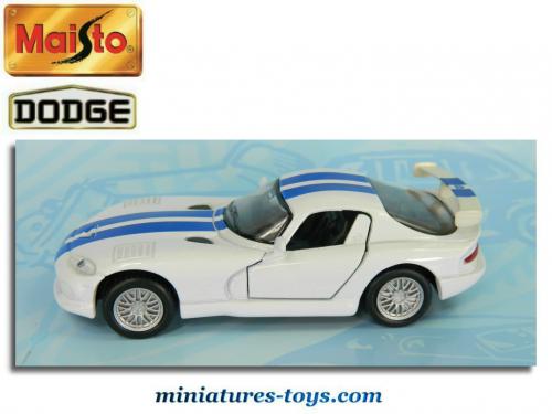 La Dodge Viper GTS en miniature par Maisto au 1 39e miniatures toys
