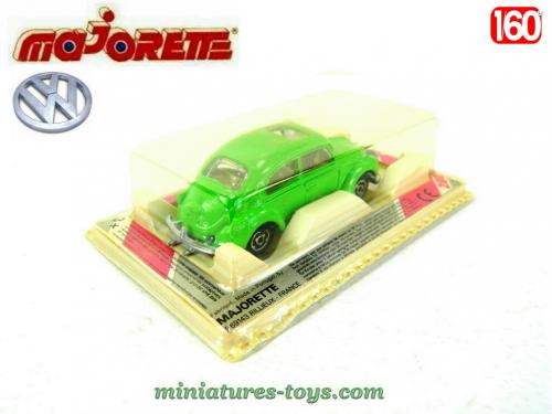 Majorette Vintage – Coccinelle Volkswagen #203 – 1/60 – Fabriquée En France
