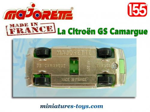 Voiture Miniature Majorette Citroën GS Camargue - Édition Limitée Des Années 80, Occasion