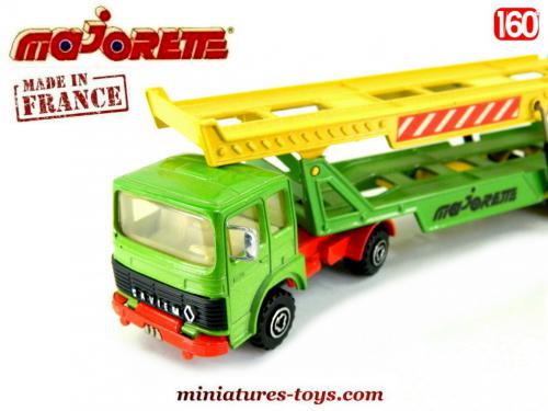 1/60 MAJORETTE FRANCE Saviem Renault PS30 Semi remorque porte voiture Série 3000 EUR 29,90 - FR