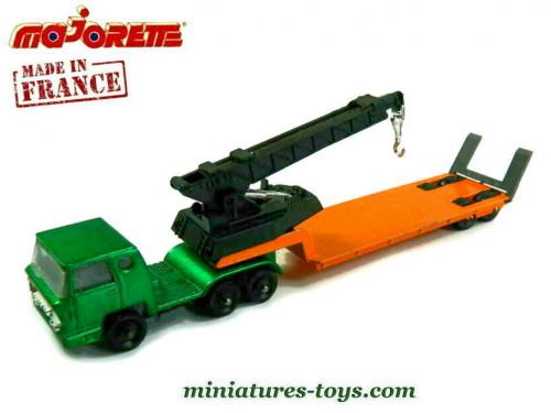 Camion Majorette N322 Semi Surbaissé - échelle 1/100 - Boîte Carton D'origine - France