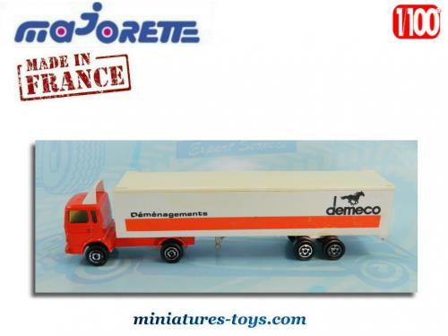 Camion Renault Avec Semi-remorque Genty - Majorette Réf.361, Boîte Fermée Neuve