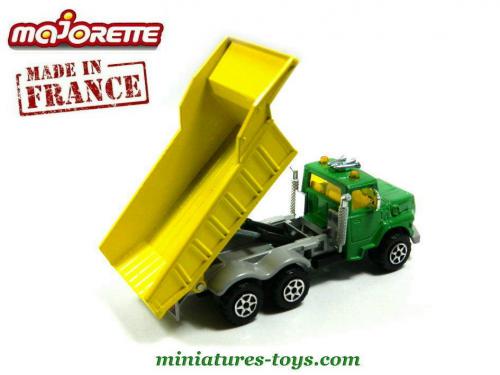 MAJORETTE FRANCE - Benne de camion semi remorque Mercedes Bernard EUR 4