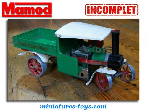 Le camion a vapeur Steam Wagon de Mamod incomplet miniatures toys