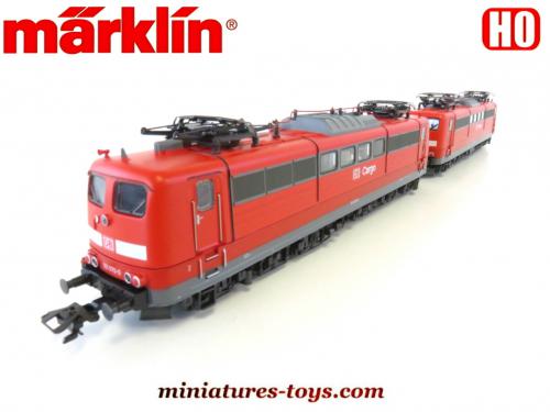 Locomotive Diesel Märklin 37211, HO, Digitale, époque 3, DB, Rouge, Son Et Lumière