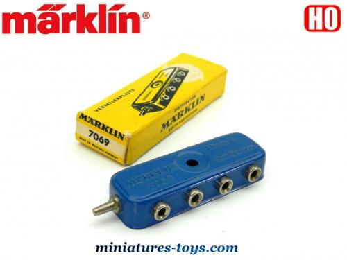 Lot Märklin 7 Plaques De Dérivation Et Relais 13722 – Pièces Train électrique Années 30/40