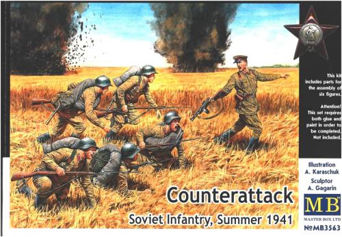Vallejo Kit Modélisme WWII - Figurines Infanterie Soviétique Et Accessoires De Pansage