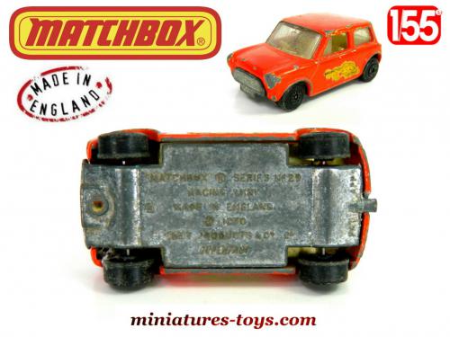 Matchbox racing mini 1970 deals