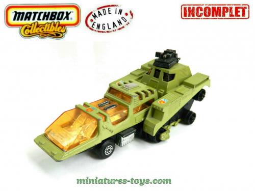 Le Raider Command de l espace miniature par Matchbox Adventure