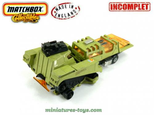 Le Raider Command de l espace miniature par Matchbox Adventure 2000 miniatures toys