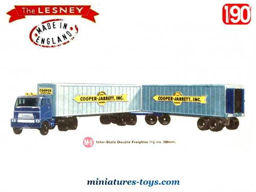 Matchbox Regular Wheels Nr. 16 A Atlantic Trailer tan MTW Lesney #218