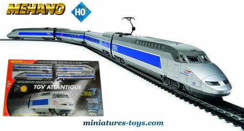 MEHANO - TGV Atlantique - Train électrique - échelle 1:87 (Ho) - T683 :  : Jeux et Jouets