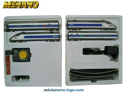 Mehano - MEHANO Coffret circuit de Train électrique TGV Duplex