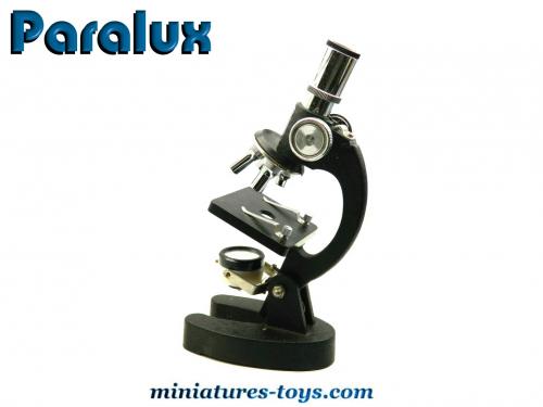 Jouet ancien:Microscope avec boite en bois et accessoires jouet