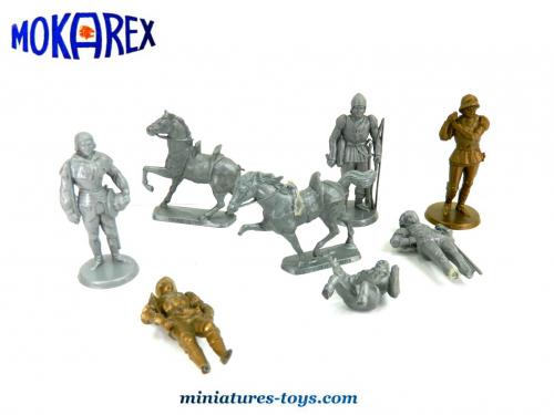 Lot De 22 Figurines MOKAREX Échecs Hussards Collector - Circa 1960 Occasion
