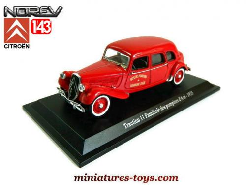 Citroën Traction Dubray – Pompier De Lyon – Échelle 1:43 – Neuve En Boîte