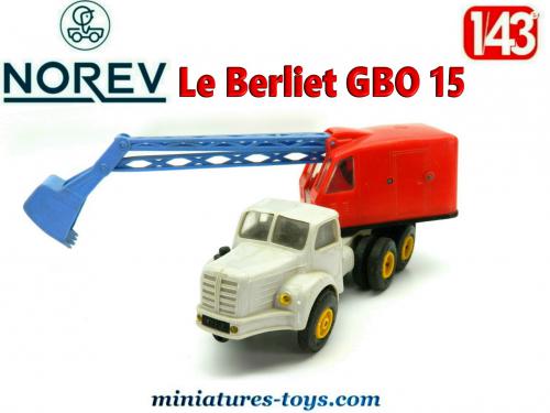 Berliet TBO 15 + pelle mécanique Norev - Collection