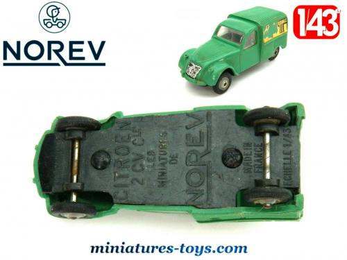 CITROEN 2CV DOLLY verte/blanche de 1985 NOREV échelle 1/18e ref 181512