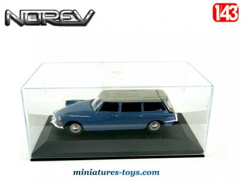 Miniature NOREV Break ID 19 Citroën – échelle 1/9, Couleur Orange, Fabriquée En France