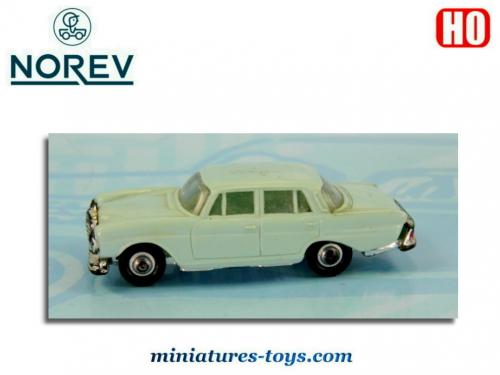 Modèle Réduit NOREV Mercedes 220 SE Orange 1/86 échelle HO - Plastique, Occasion (manque Train Avant)