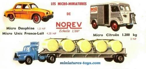 NOREV - France - 1/86e - Plastique (1) MICRO MINIATURE …