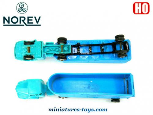 NOREV 1/86 Micro Miniature lot Camion UNIC ZU 120 Remorques France Lait & divers .. - Modélisme