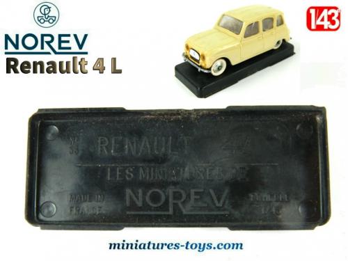 Miniature Norev 1/43 Renault 4L Clan Blanche – Occasion