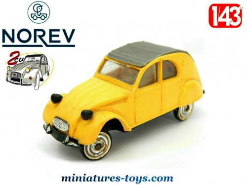 Modèle Réduit Norev 1/43 - 2CV AZ LUXE - N°56 - Occasion Très Bon État