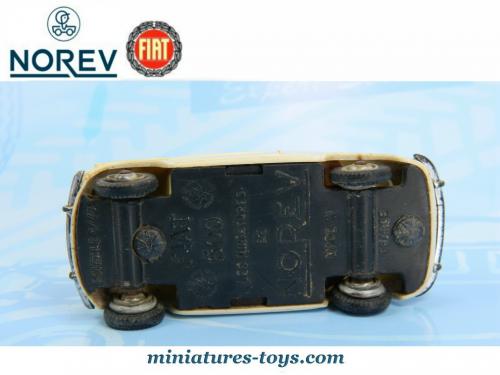 Miniature Voiture Norev Fiat 600 N°61 échelle 1:43 - Plastique - Occasion