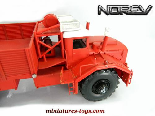 Modèle réduit Berliet T100 N°1 1960 Rouge 1/43 | Norev Modèle réduit Berliet T100 N°1 1960 Rouge 1/43 | Norev