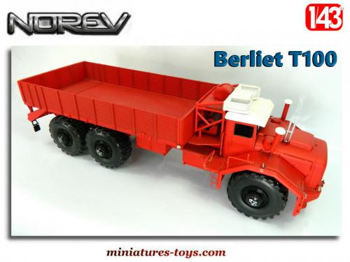 Miniature Camion auto 1:43 Norev Berliet «Marchés Publics