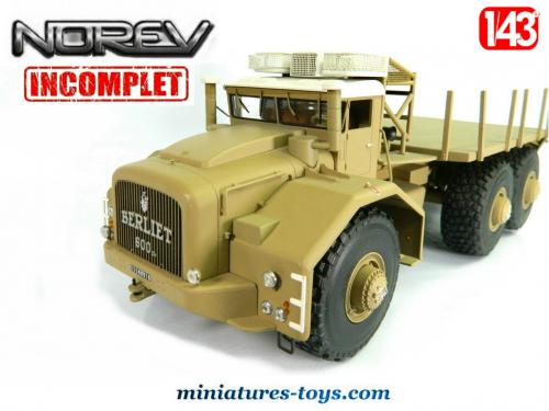 Modèle réduit Berliet T100 N°4 1959 1/43 | Norev Modèle réduit Berliet T100 N°4 1959 1/43 | Norev