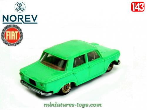 Miniature Voiture Norev Fiat 1500 à L'échelle 1/43 - Modèle D'occasion Pour Collection