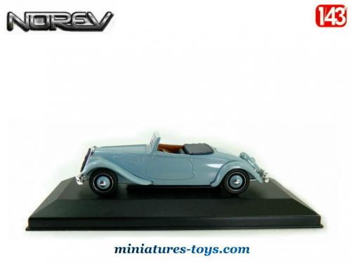 CITROËN Traction Cabriolet 22 cv Bleu vert NOREV 1/43
