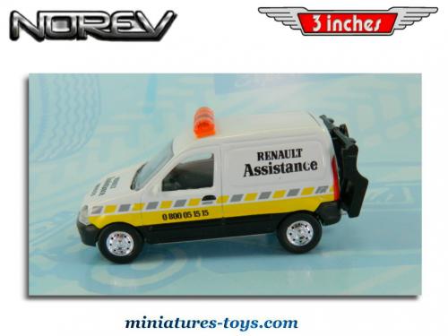 Miniature Norev 1/43 – Renault Kangoo Compact Jaune, Très Bon état Avec Boîte